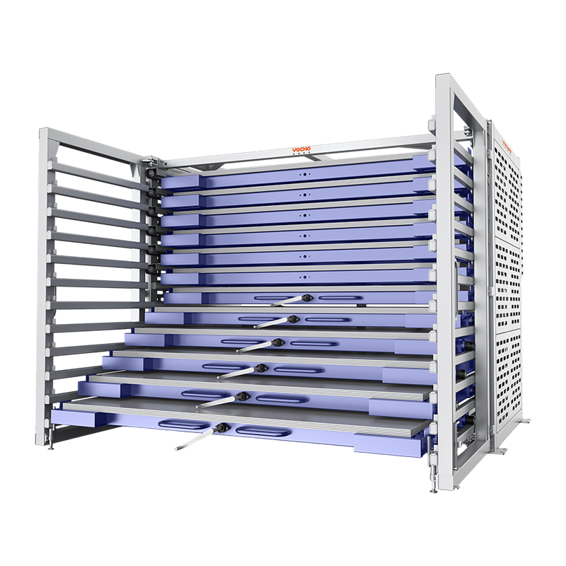 Scaffale per lamiera a cassetto elettrico