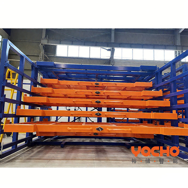 Scaffale in lamiera estensibile per cassetti