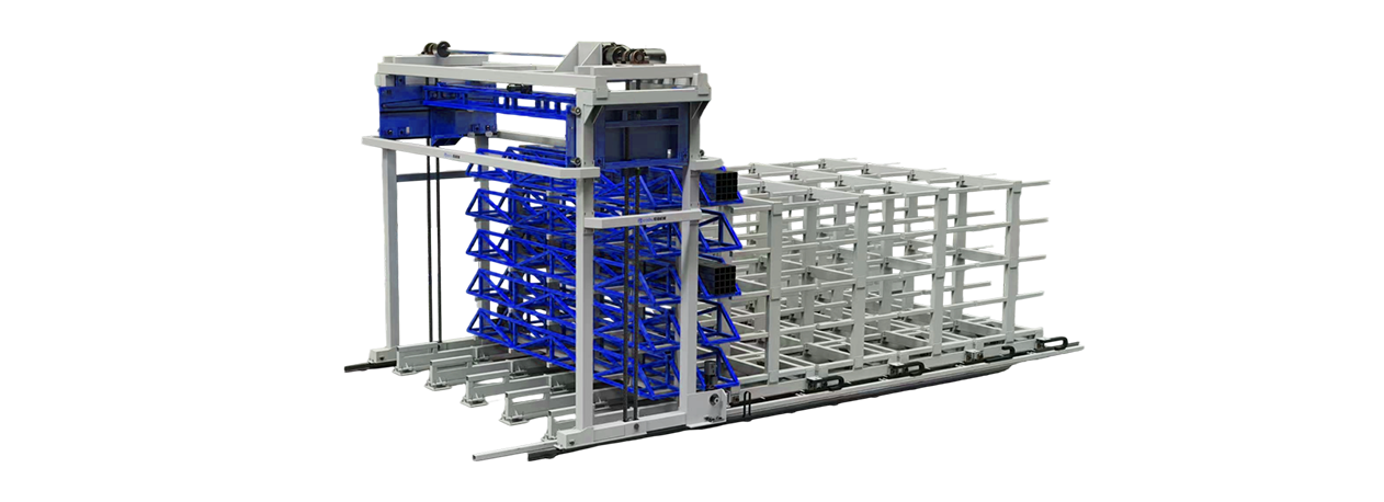 Scaffale per stoccaggio materiale lungo
