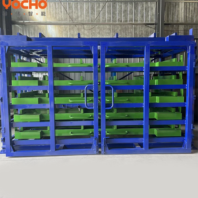Scaffali di stoccaggio a cassetti per scaffalature in lamiera di grandi dimensioni con ventose