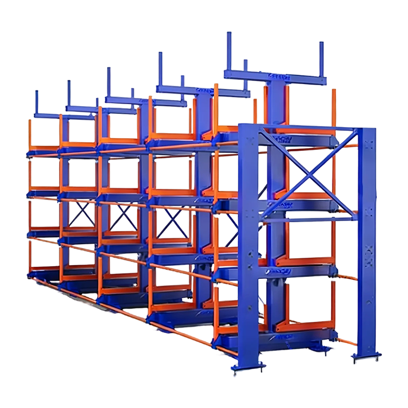 Scaffalature cantilever estraibili multistrato