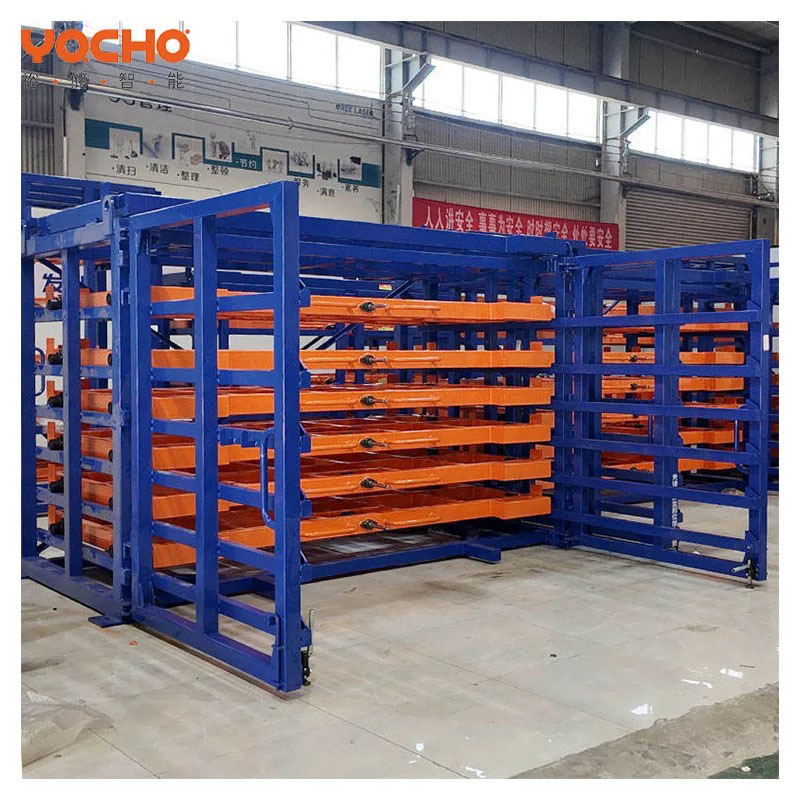 Scaffali di stoccaggio in lamiera metallica per carichi pesanti Scaffali di stoccaggio di materiali a cassetti