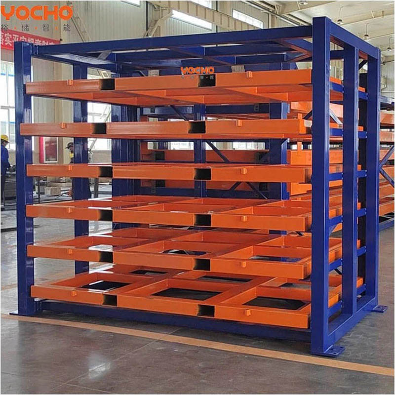 Le innovative scaffalature telescopiche a sbalzo aiutano i magazzini a immagazzinare materiali lunghi in modo più efficiente