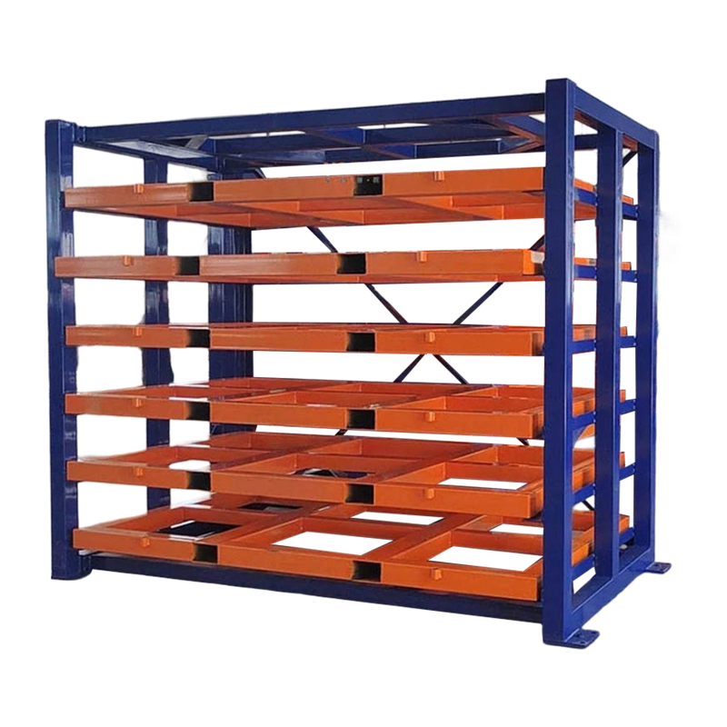 Scaffalature per carrelli elevatori ad alta capacità Scaffalature per stoccaggio in lamiera ad alta densità