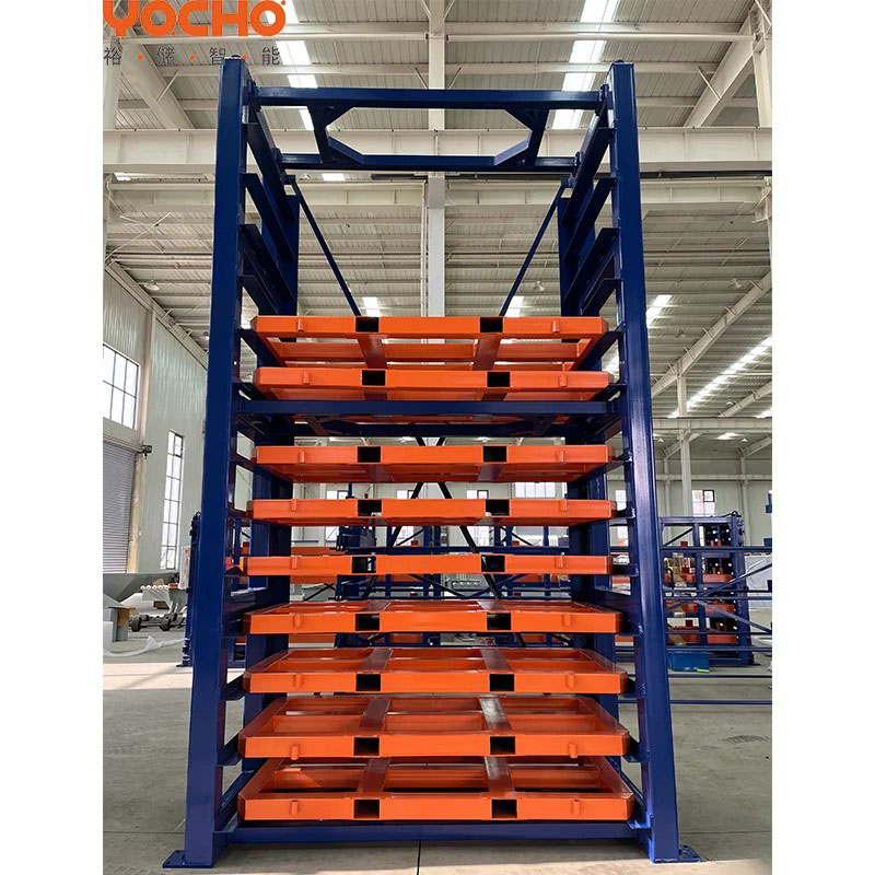 Scaffalature per carrelli elevatori ad alta capacità Scaffalature per stoccaggio in lamiera ad alta densità